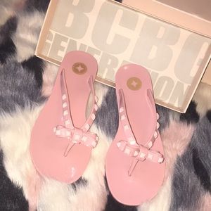 BCBGeneration Studded Flip Flop Brenah2-X Pink